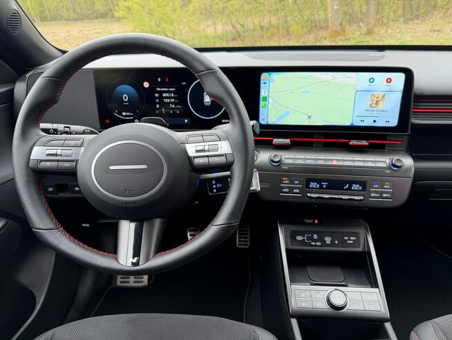 Hyundai Kona 170 KM|N-Line|4WD|DCT|F-ra VAT Marża|Full wersja|Wentylow. fotele