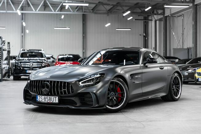 Mercedes AMG GT R 585KM. Gwarancja 03.2028. Pierwszy właściciel. PPF.