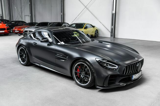 Mercedes AMG GT R 585KM. Gwarancja 03.2028. Pierwszy właściciel. PPF.
