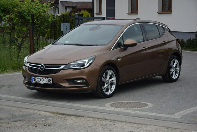 Opel Astra 1.0B 116 TYS KM Navi Kamera PDC LED Brązowy 2016r Sprowadzony Opłacony