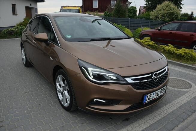 Opel Astra 1.0B 116 TYS KM Navi Kamera PDC LED Brązowy 2016r Sprowadzony Opłacony