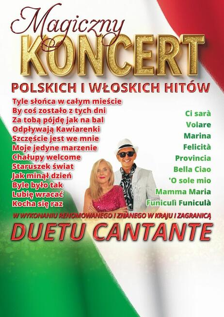 Duet Cantante -koncerty