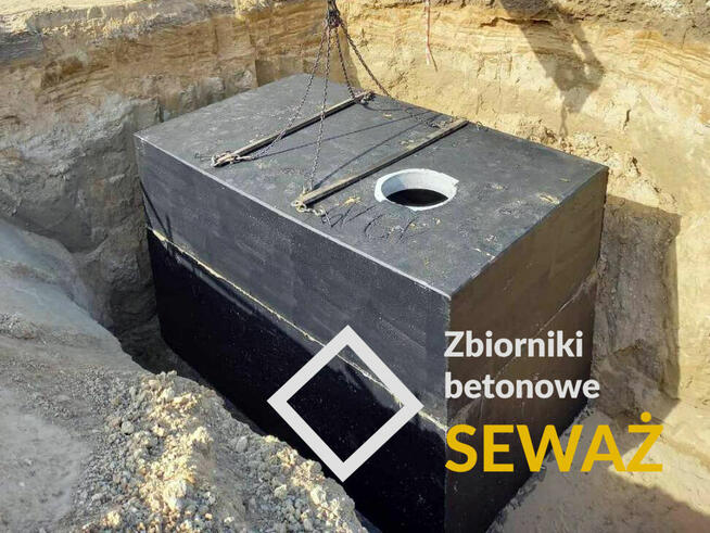 SEWAŻ zbiorniki betonowe