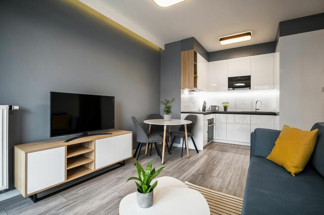 Apartament 2-sypialniowy z parkingem Fabryczna City