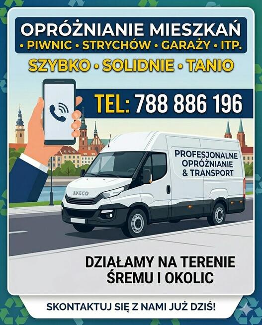 Opróżnianie Mieszkań, Piwnic, Garaży | Wywóz Mebli i Gabaryt