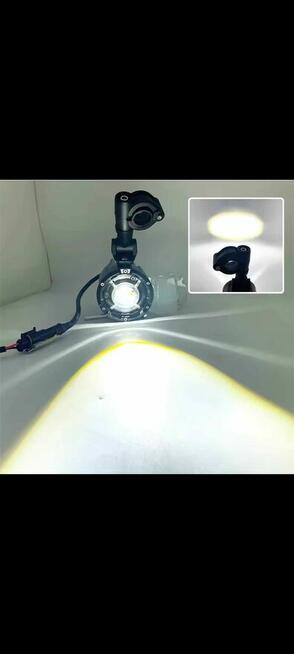 Halogeny Motocyklowe LED Reflektory Lampy do Motocykla