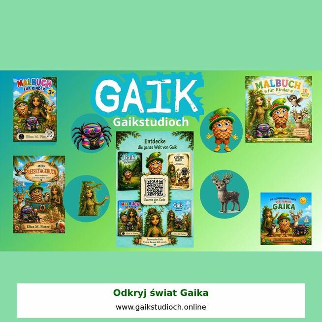 Wakacyjny Pamiętnik Podróży dla Dzieci | Gaik | Idealny na W