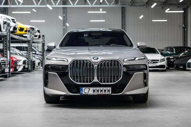 BMW 740 FV 23%. Gwarancja 12.2027. Webasto. Sky Lounge. Bezwypadkowy