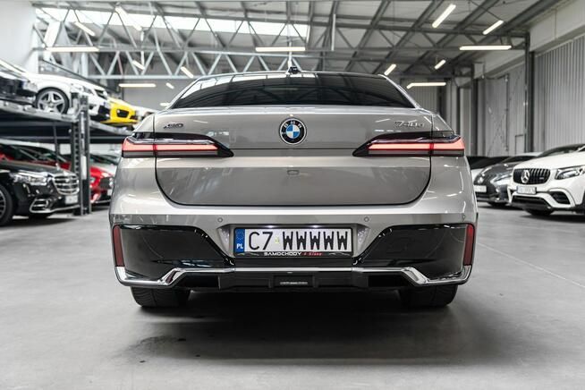 BMW 740 FV 23%. Gwarancja 12.2027. Webasto. Sky Lounge. Bezwypadkowy