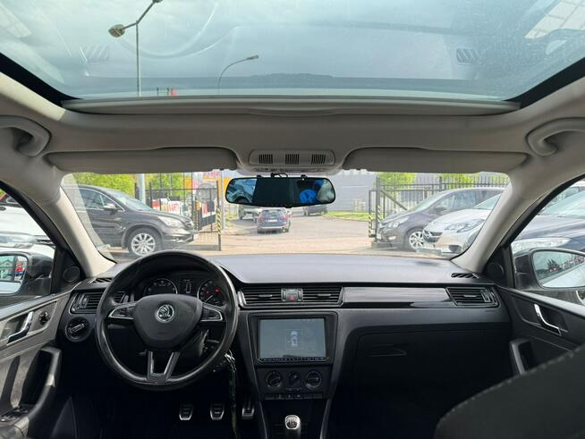 Škoda RAPID Panoramiczny dach, felgi 17, fotele sportowe,nawigacja, kamera cofania