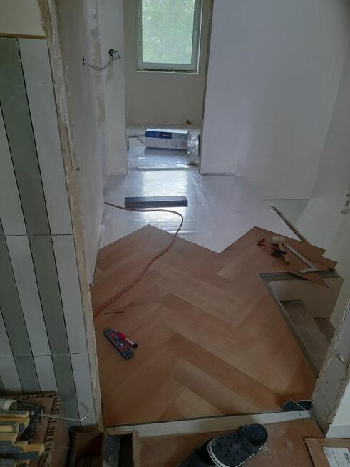 Ułożenie podłogi