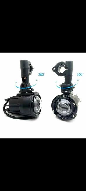 Halogeny Motocyklowe LED Reflektory Lampy do Motocykla