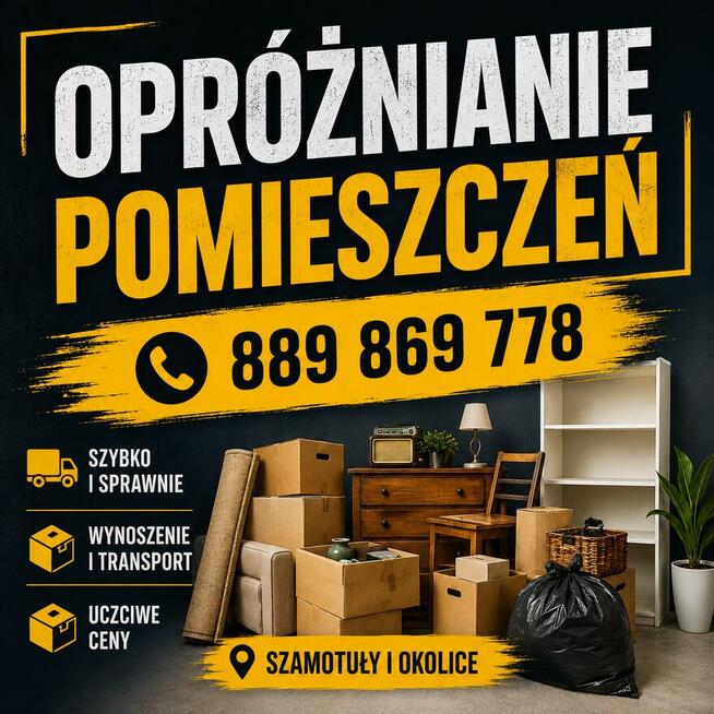 Opróżnianie mieszkań od 200 zł | Poznań i okolice