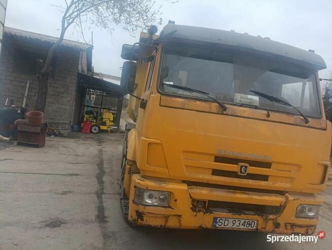 Kamaz wywrotka 3 oś rok 2010 nowy model, klimatyzacja,