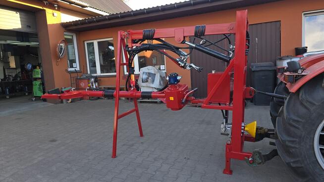 Otrząsarka hydrauliczna do wiśni śliwek jabłek
