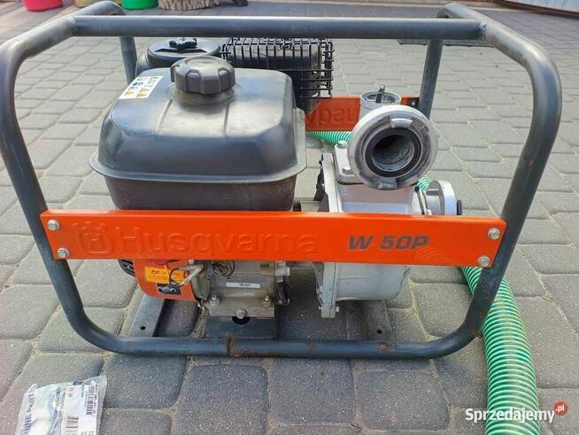 Motopompa pompa Husqvarna W50P wąż ssawny, pompa do wody