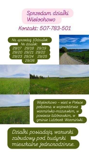 Sprzedam działki