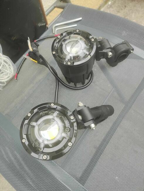 Halogeny Motocyklowe LED Reflektory Lampy do Motocykla