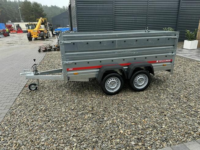 Przyczepa TEMARED PRO 2612/2 z burtami BIS stalowymi 40 cm
