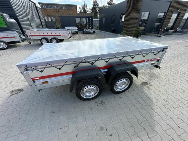 TEMARED PRO 2612/2 przyczepa z plandeką płaską DMC 750 kg