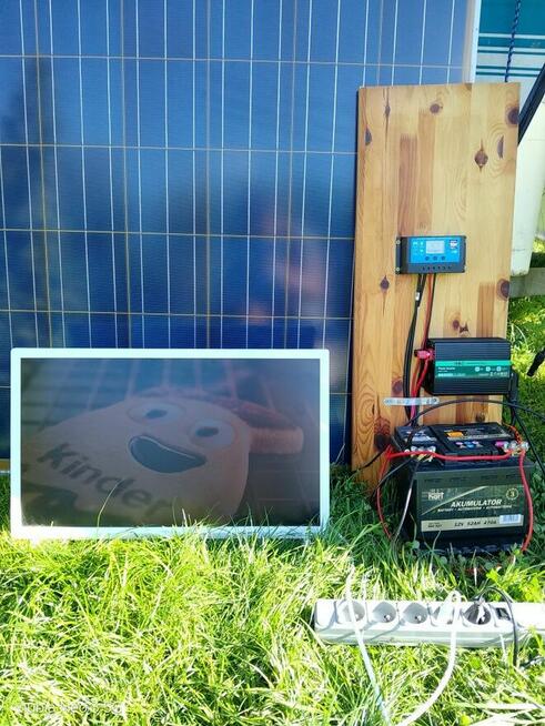 Kompletny Zestaw Solarny Fotowoltaiczny OFF GRID 230V