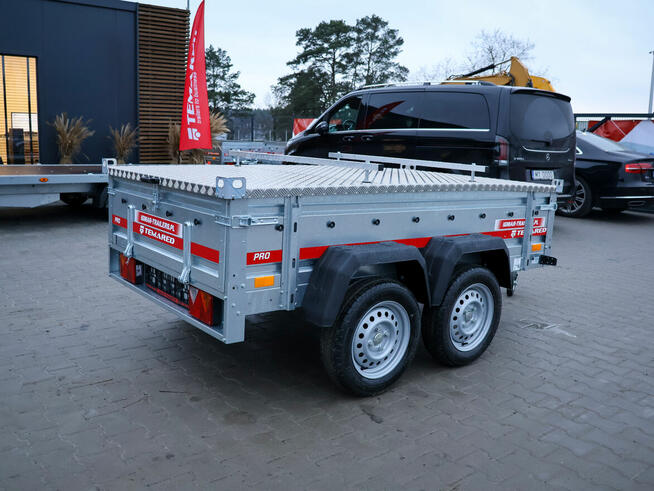 Przyczepa TEMARED PRO 2312/2 z pokrywą aluminiową DMC 750 kg