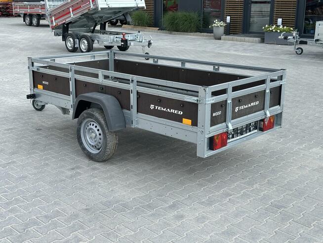 TEMARED WOOD 2612 KIPP przyczepka uchylna DMC 750 kg