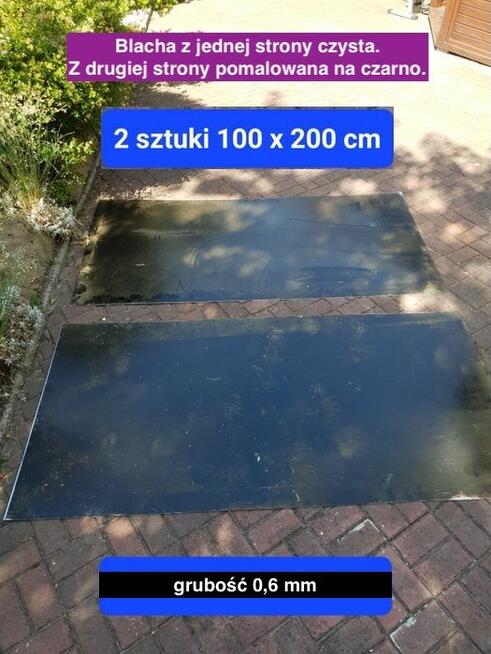Arkusze blach. 13 sztuk. czyste. kolorowe. 0,6 mm grubość