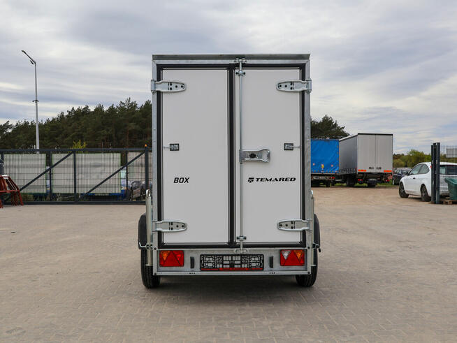 TEMARED BOX 2512/2 0,75T przyczepa zamknięta kontener