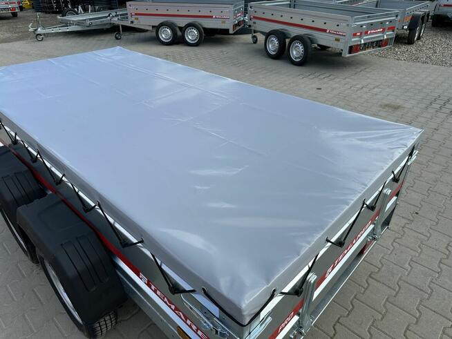 TEMARED PRO 2612/2 przyczepa z plandeką płaską DMC 750 kg
