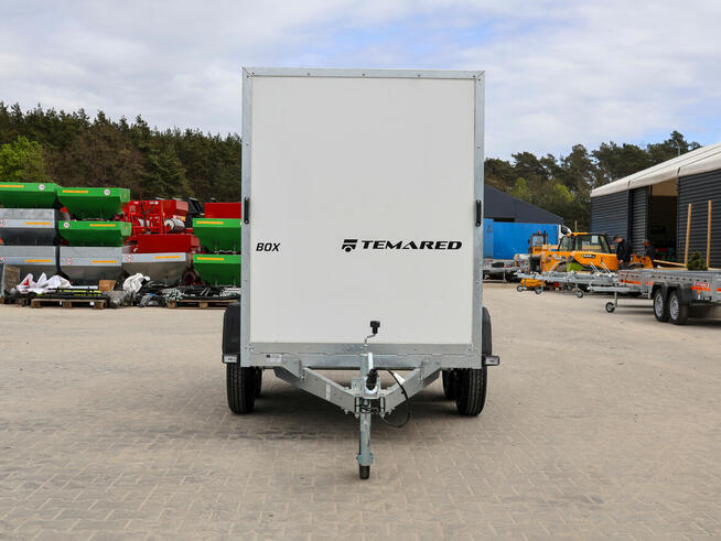 TEMARED BOX 2512/2 0,75T przyczepa zamknięta kontener