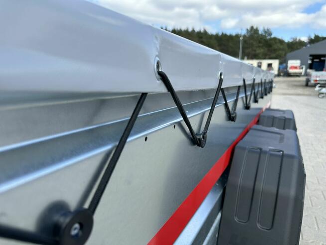 TEMARED PRO 2612/2 przyczepa z plandeką płaską DMC 750 kg