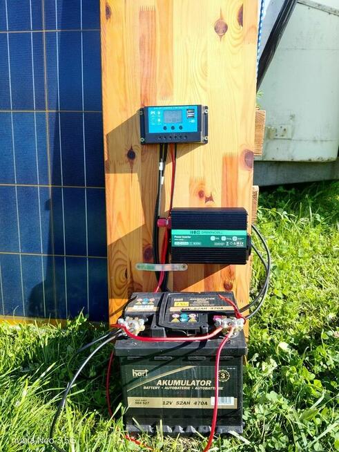 Kompletny Zestaw Solarny Fotowoltaiczny OFF GRID 230V