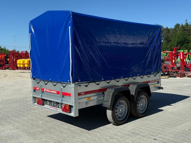 Przyczepa TEMARED PRO 2612/2 z plandeką 110 cm DMC 750 kg