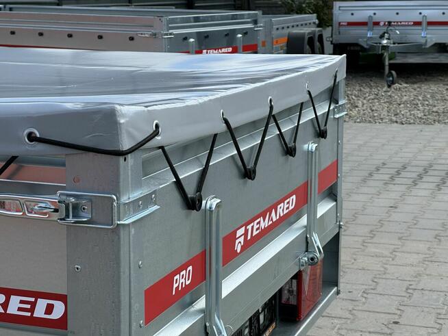 TEMARED PRO 2612/2 przyczepa z plandeką płaską DMC 750 kg