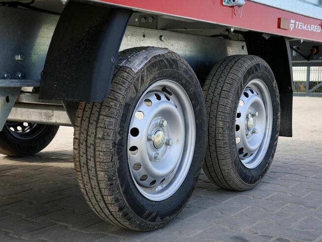 Przyczepa TEMARED TRANSPORTER 2515/2 z burtami siatkowymi 60