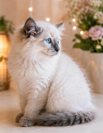 Piękny kocurek Ragdoll z rodowodem i wyprawką