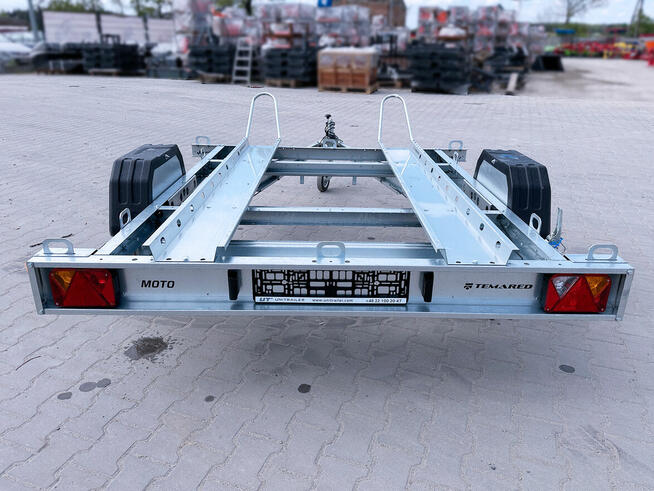 Przyczepa podmotocyklowa TEMARED MOTO 2 PREMIUM DMC 750 kg