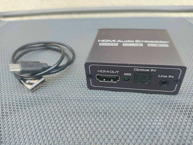 Konwerter Ekstraktor dźwięku Audio HDMI Splitter optyczny