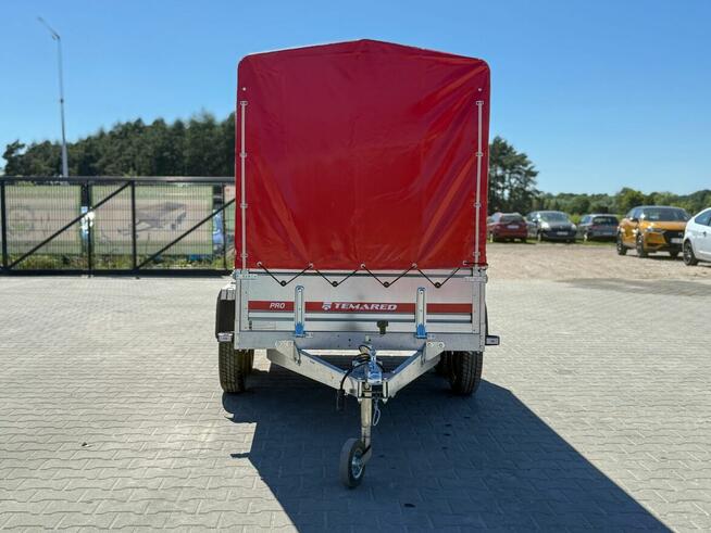 TEMARED PRO 2612/2 przyczepa dwuosiowa z plandeką 264x126cm