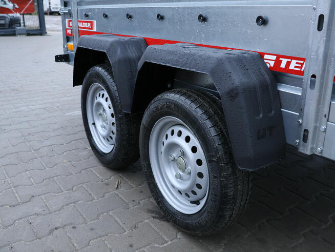 Przyczepa TEMARED PRO 2312/2 z pokrywą aluminiową DMC 750 kg