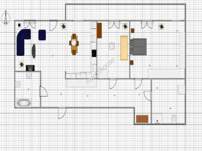 Apartament 93,09 m2/garaż/komórka/loggia/Pruszków