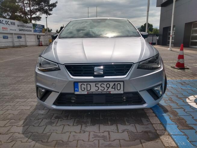 Seat Ibiza 1.0 TSI 115km led kamera cofania cyfrowe zegary full link fv23%