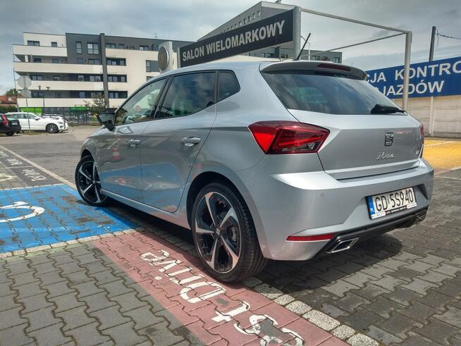 Seat Ibiza 1.0 TSI 115km led kamera cofania cyfrowe zegary full link fv23%