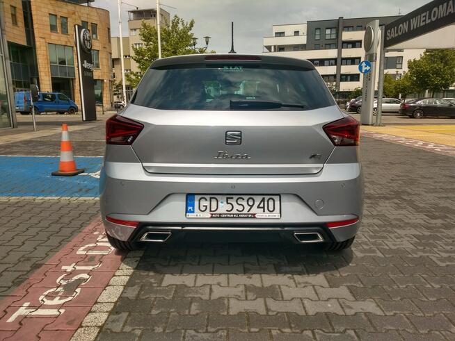 Seat Ibiza 1.0 TSI 115km led kamera cofania cyfrowe zegary full link fv23%