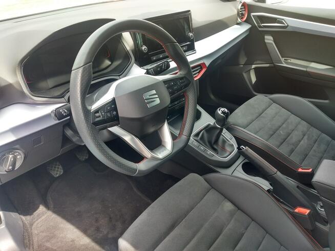 Seat Ibiza 1.0 TSI 115km led kamera cofania cyfrowe zegary full link fv23%