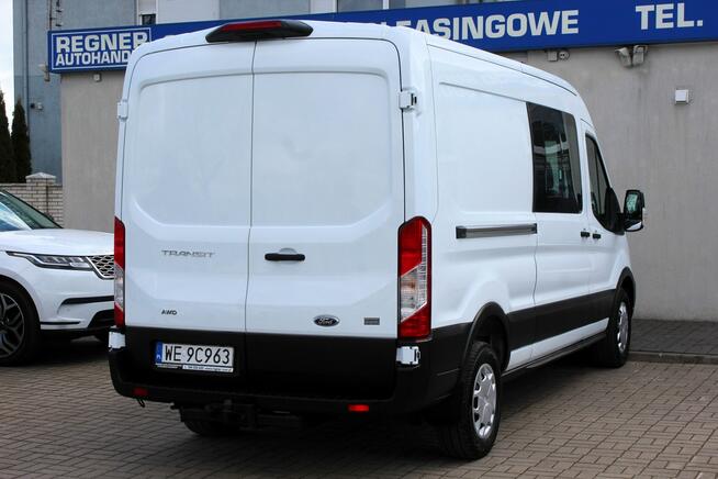 Ford Transit 4x4 SalonPL 6-osobowy FV23% L3 Kamera Parktronic Tempomat