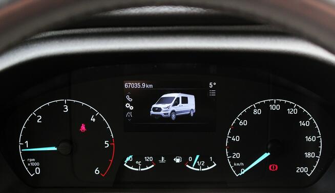 Ford Transit 4x4 SalonPL 6-osobowy FV23% L3 Kamera Parktronic Tempomat