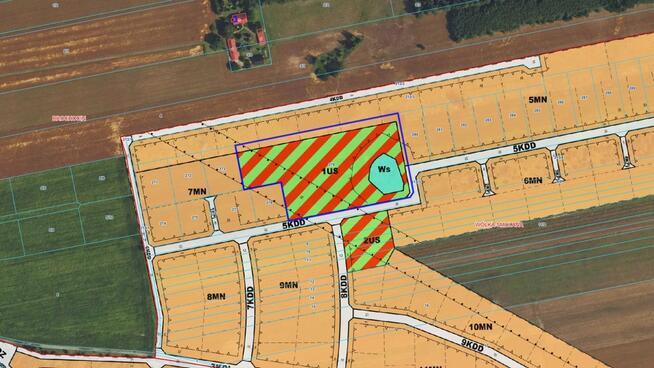 Działka usługowa z MPZP – gm. Brochów | 16 648 m²