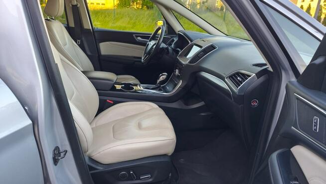 Ford S-Max 2017r 2.0D Automat 7os Panorama Tempomat Asystent Parkowania Skóra